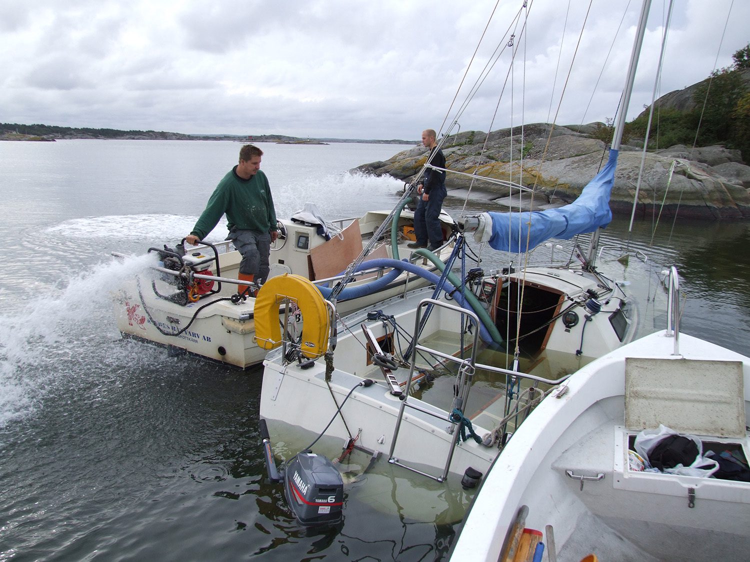 Båtbergning Båtbergning